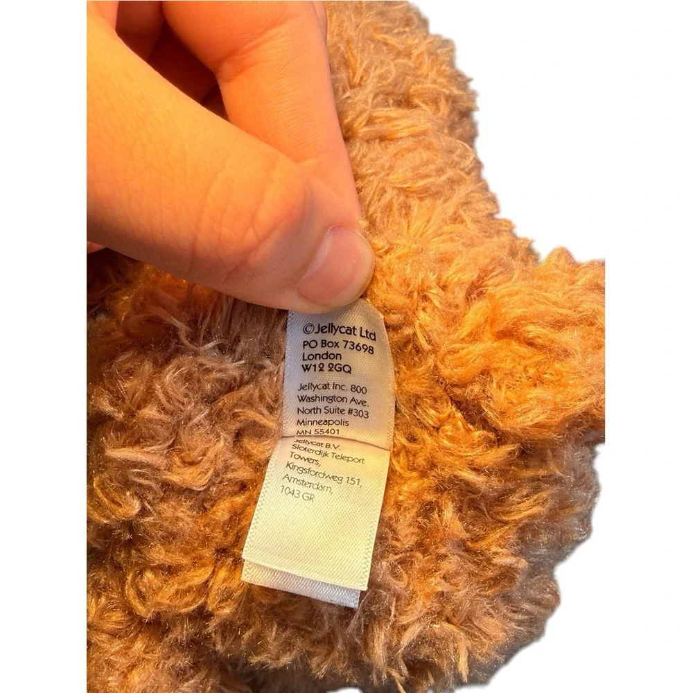 Jellycat Bear Mini Plush Stuffed Animal 2021 MPN JELLY8665SH